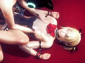 Yaoi Femboy - Mizu piledrive annalingus and missionary anal - Sissy Femboy Trap Japanese Asian Manga Anime Game Porn Gay porn gay japanese bear