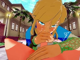 Zelda Genshin Impact Yaoi - Link x Tartaglia POV Handjob Blowjob and Fucked - Japanese asian manga anime game porn gay porn gay japanese hunk