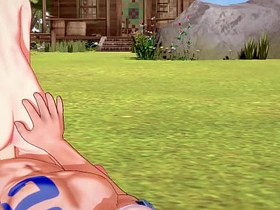 League of Legends Yaoi - Ezreal x Braum Hard Sex [handjob, blowjob and fucked] - Japanese asian manga anime game porn gay asian gay porn ai