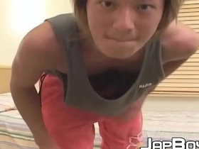Japanese jock with perfect butt strokes his huge cock rough gay porn chinese beard