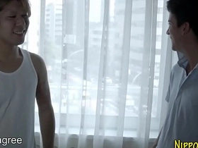 Japanese twink gets suck asian muscle gay porn video