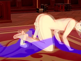 Jujutsu Kaisen Yaoi - Yuji Itadori Footjob and anal with creampie - Sissy crossdress Japanese Asian Manga Anime Film  Game Porn Gay japan gay porn new