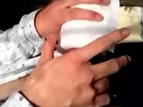 Asian boy playing his fat cock in kitchen- Part 1 gay porn japan anime