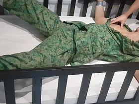 Asian Soldier Edged gay chinese roomate porn