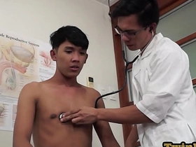 Asian doctor inspecting twinks butt 2017 japanese gay porn