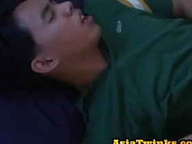 Pickedup Asian twink anal stuffed after giving blowjob japanese gay scat porn