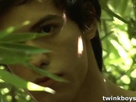 Twinks Anibal and Julian Fuck Outdoors asian straight gay porn
