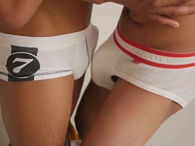 Bathroom Hot Sex chinese gay porn frotting