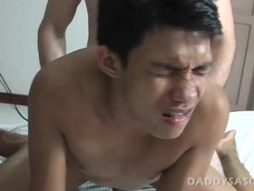 Daddy Fucks Asian Twink Benjie porn gay asian