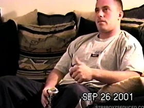 Straight Boy Justin Jacks Off and Shoots His Load japanese gay fist porn