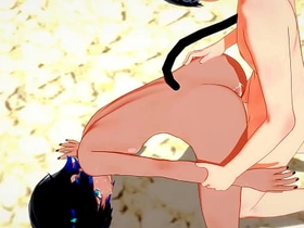 Yaoi - Catboy x Foxboy bareback twice - Sissy crossdress Japanese Asian Manga Anime Film  Game Porn Gay chinese gay with big ass porn