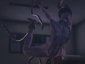 Yaoi Femboy - Trap Sissy licking ass and anal with creampie - Sissy crossdress Japanese Asian Manga Anime Film  Game Porn Gay china gay bear porn